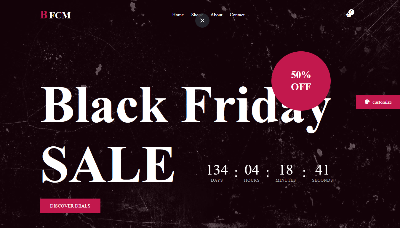 Black Friday project preview